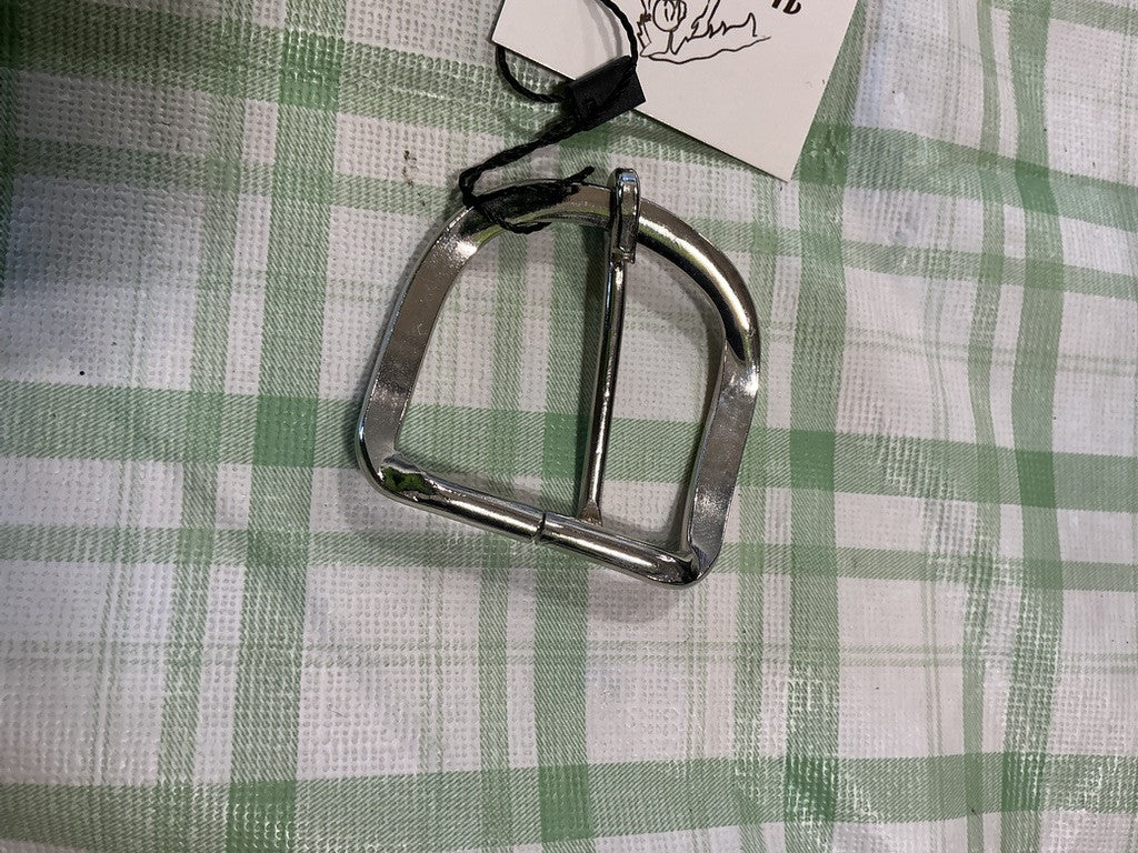 belt buckle silver with design 