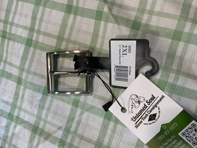 belt buckle silver 2XL