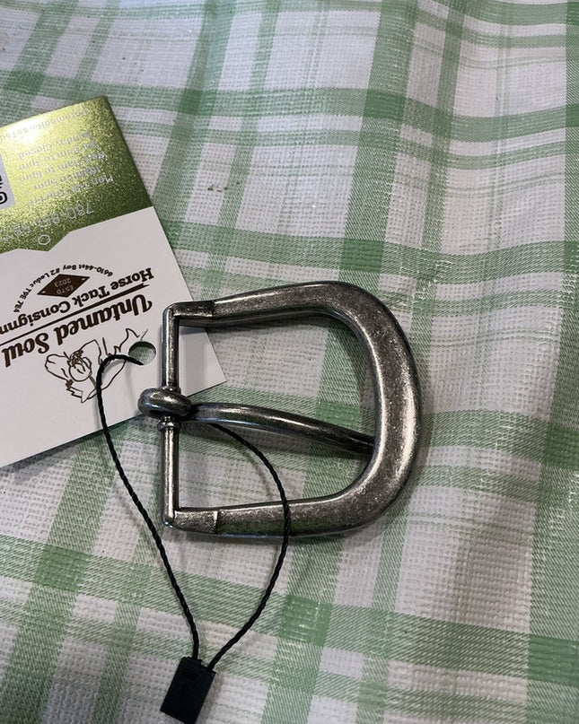belt buckle silver 