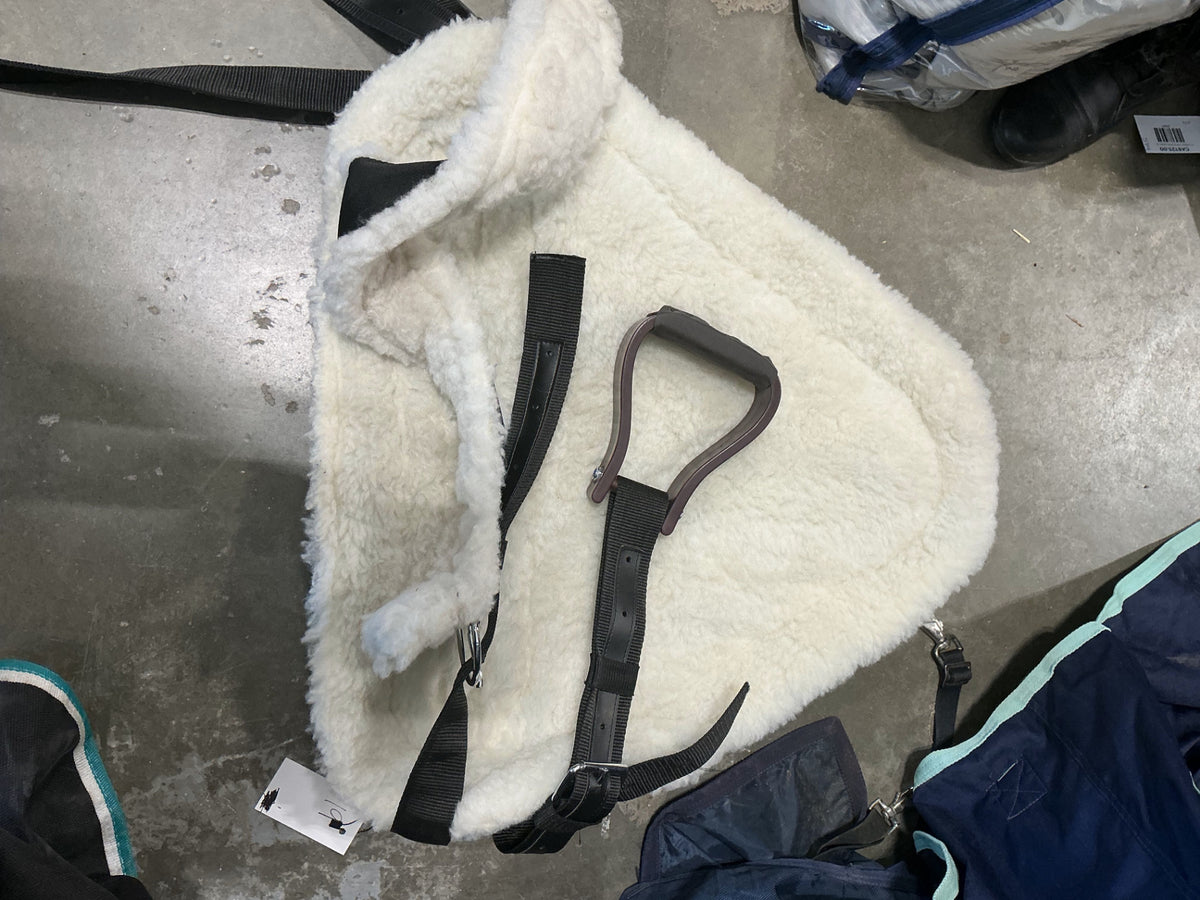 Bareback Pad BLUE W/STIRRUPS