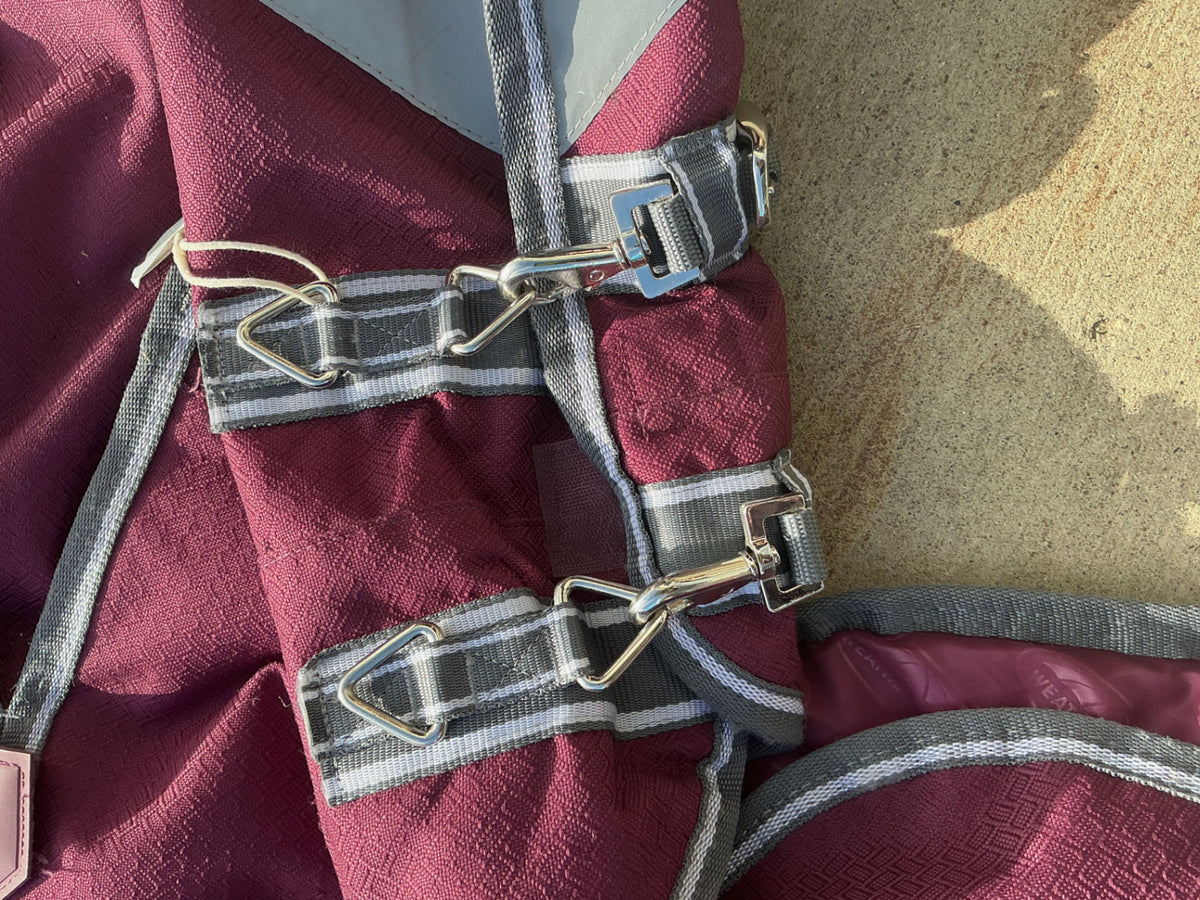 Winter Blanket WeatherBeeta Burgundy 69"