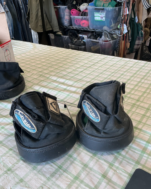hoof boots black soft ride 5"