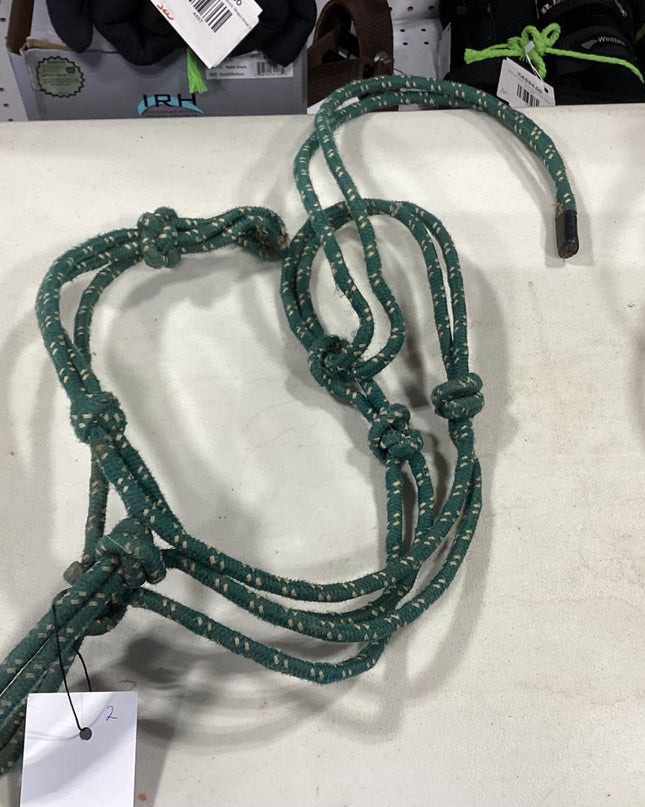 Halter Green Rope 