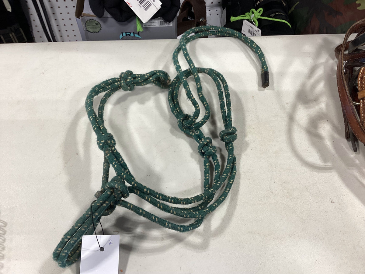 Halter Green Rope 