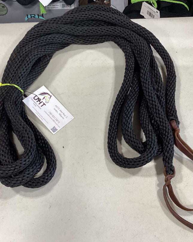 Western Reins Metcafe Black Rope 