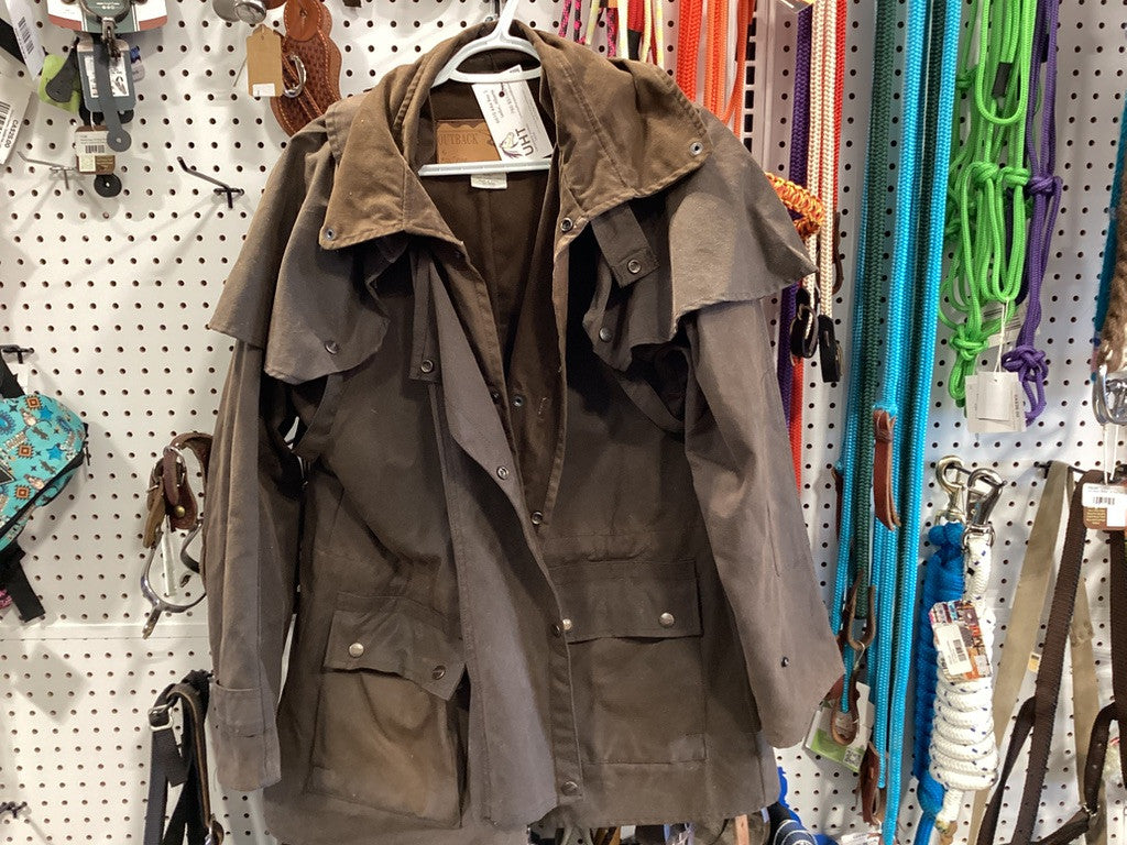 Oilskin Coat Short Small Outback 