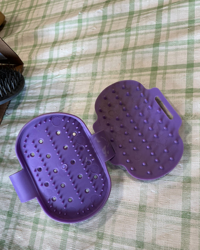 grooming brush washing curry comb 