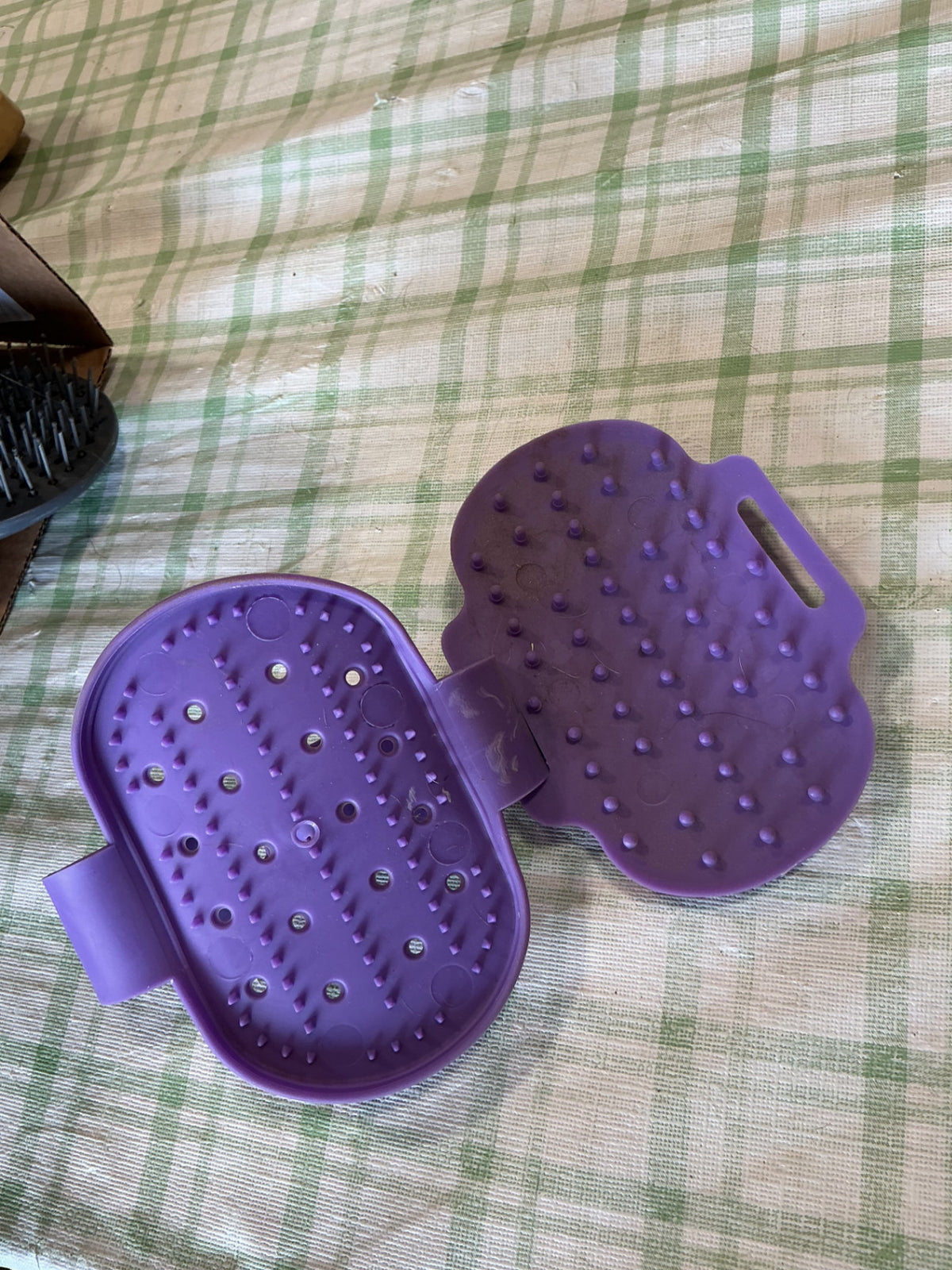 grooming brush washing curry comb 
