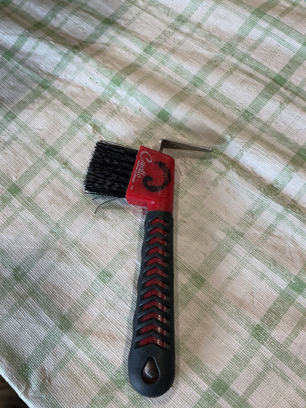 Hoof Pick with Brush (B) | Used, Good