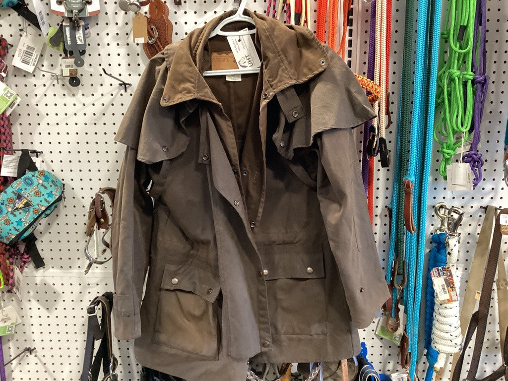 Oilskin Coat Short Small Outback 
