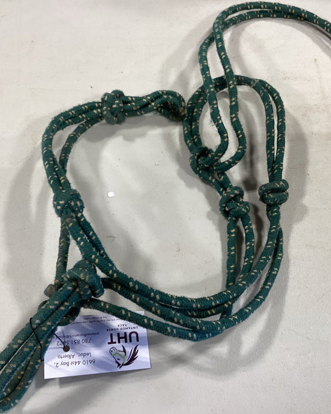 Halter Green Rope 