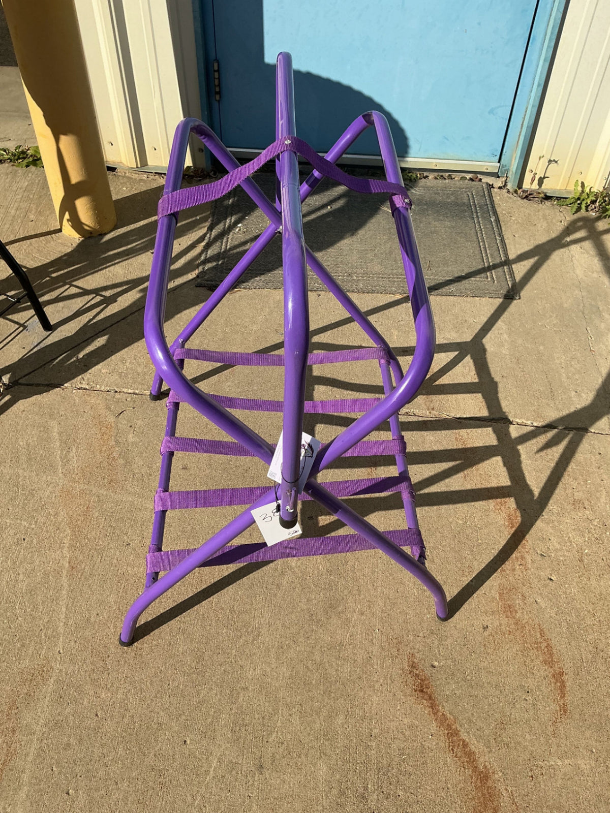 Saddle Stand Purple