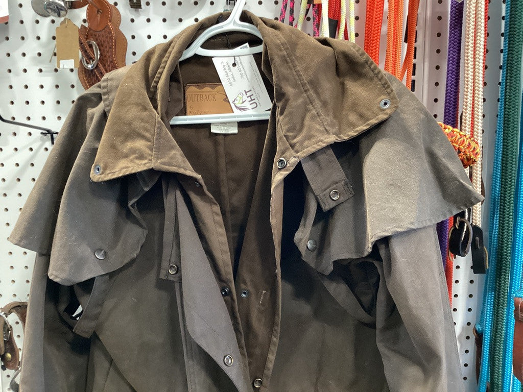 Oilskin Coat Short Small Outback 