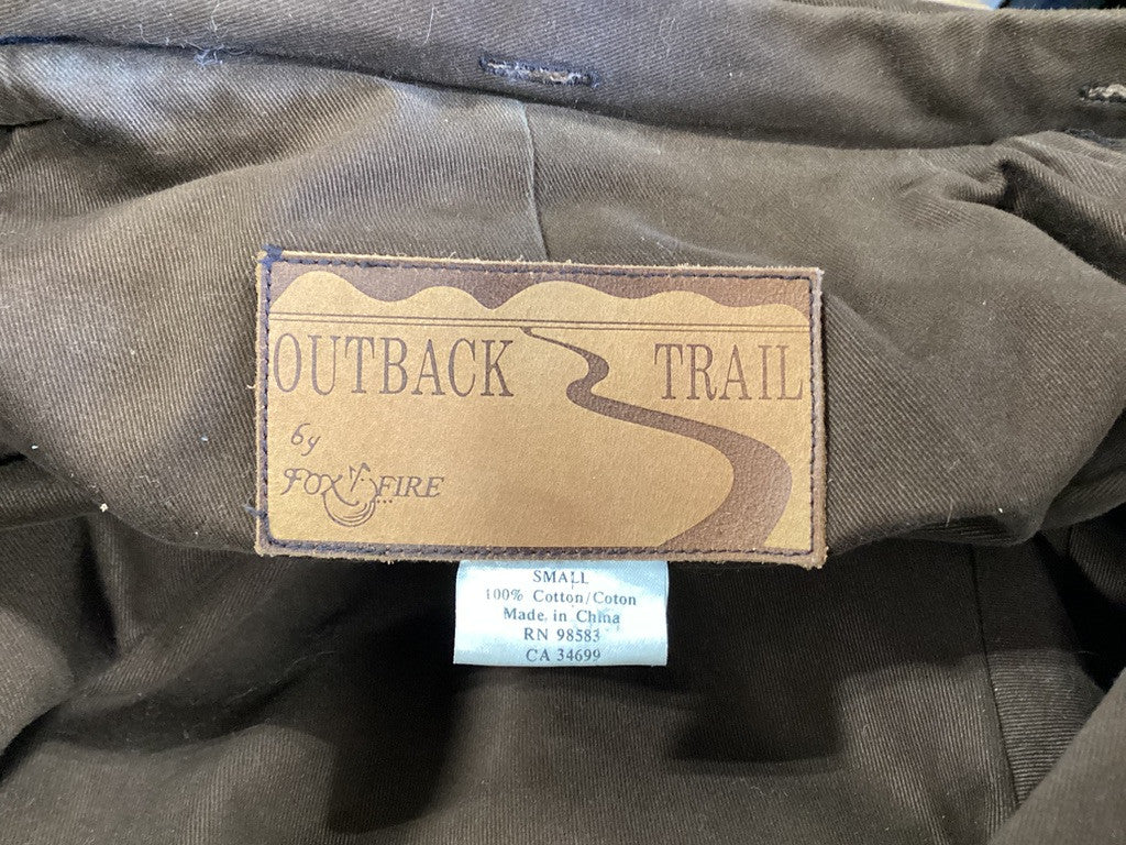 Oilskin Coat Short Small Outback 