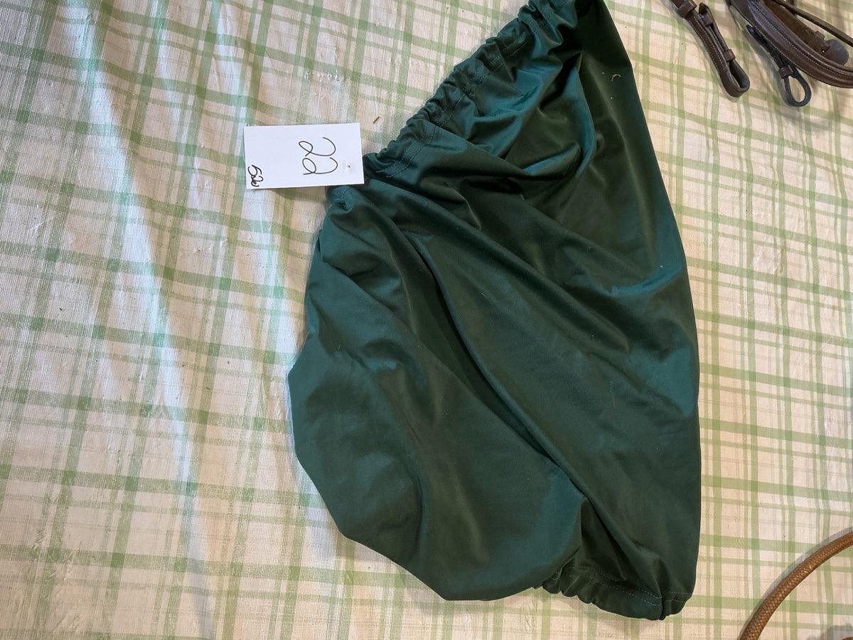 English Saddle Cover Green