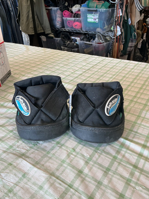 Hoof Boots – Soft Ride, Black Nylon, Size 5L | Used, Good