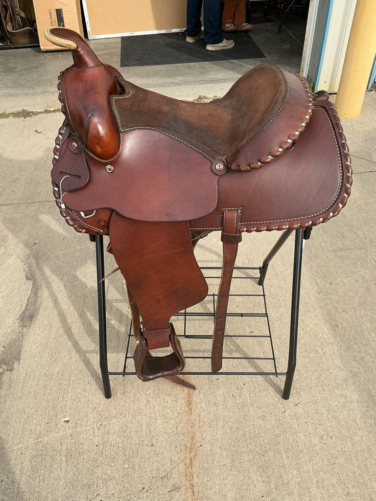 Western Rawhide 1875 Saddle 15" G6.5"