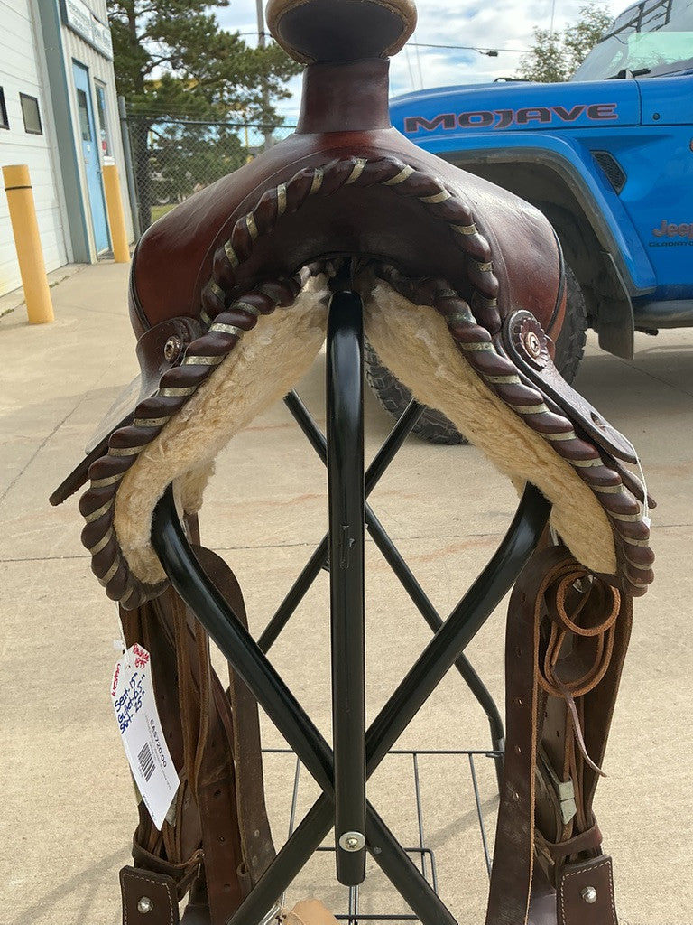 Western Rawhide 1875 Saddle 15" G6.5"
