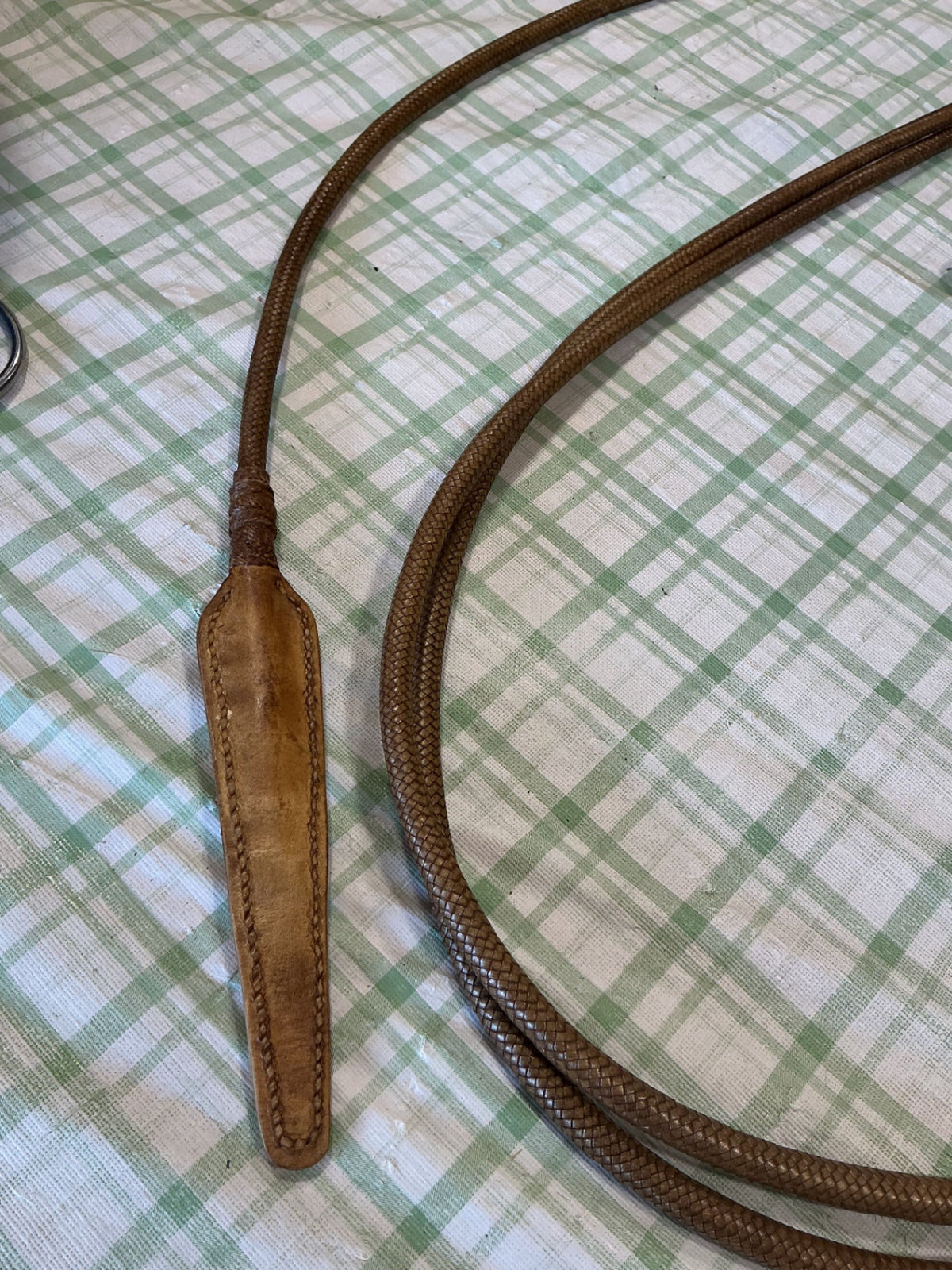 Western Roal Reins Rawhide
