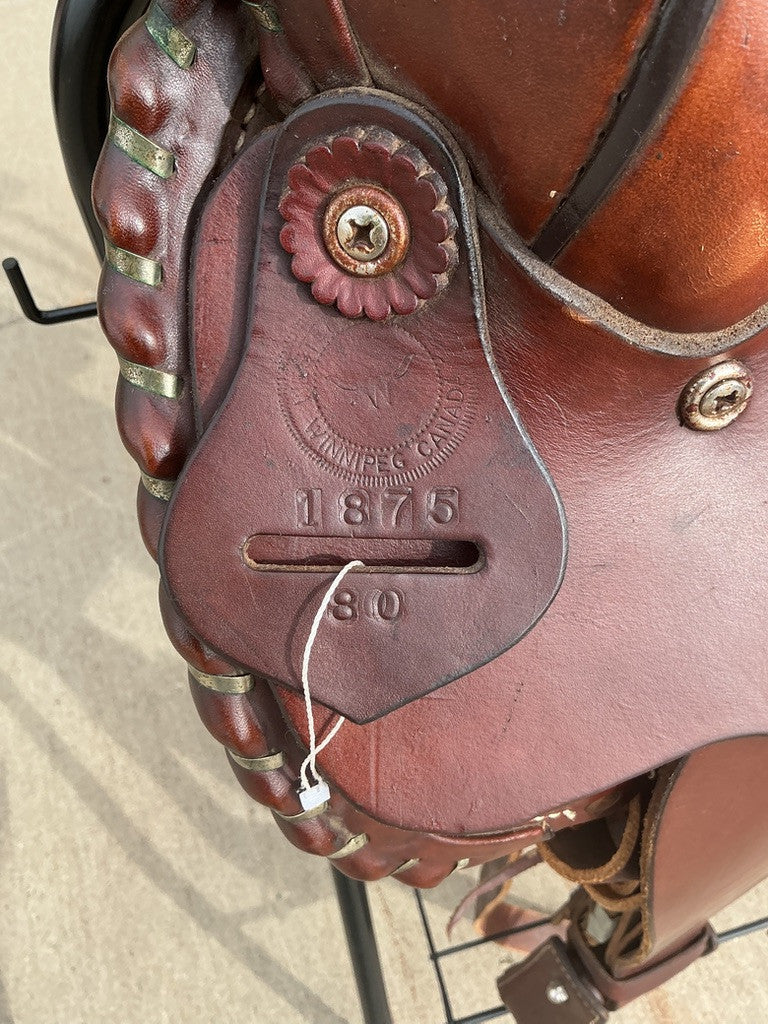 Western Rawhide 1875 Saddle 15" G6.5"