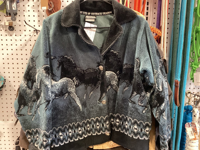 Coat Large Outback Grey Horses 
