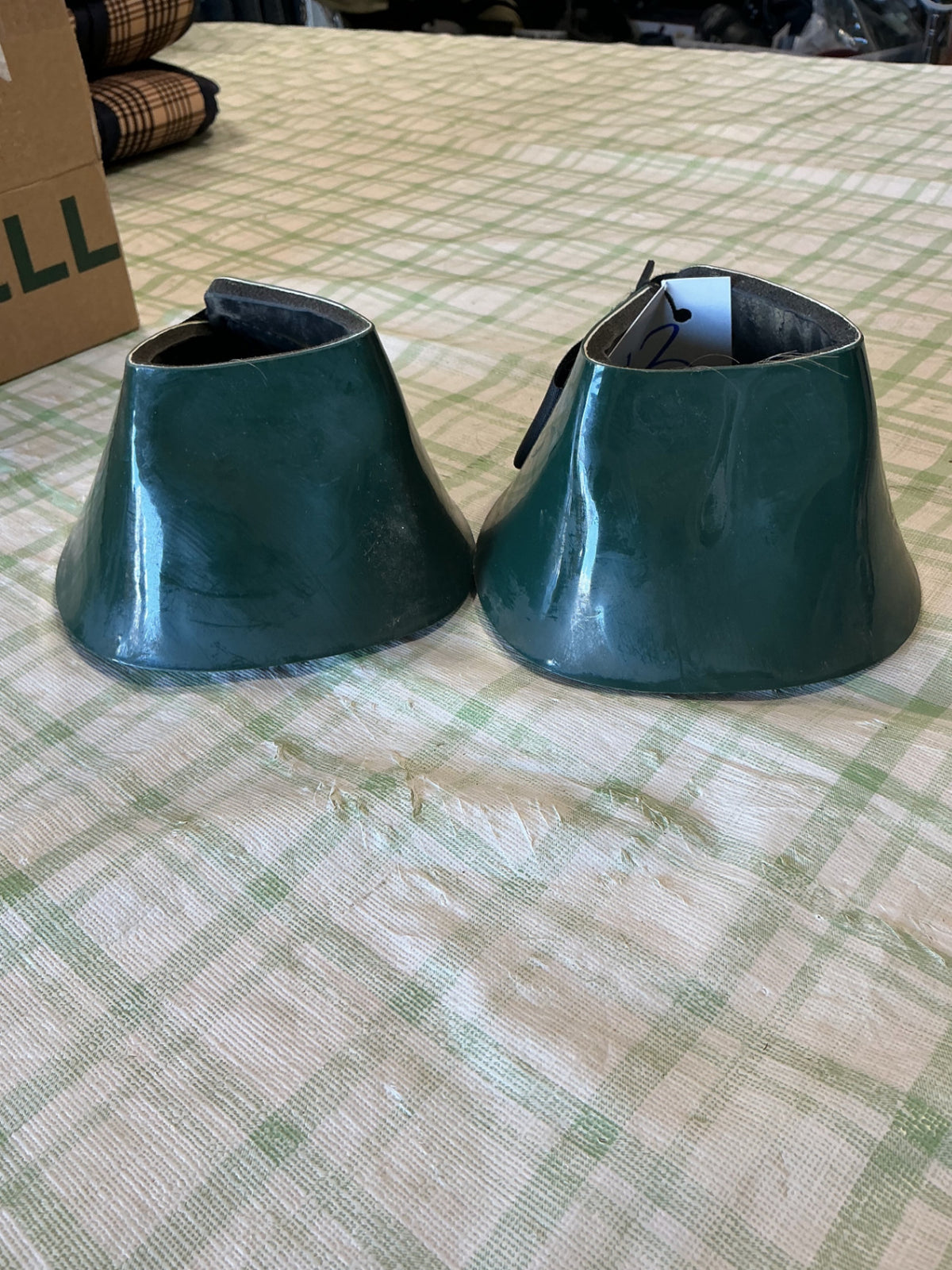 bell boots rubber green 