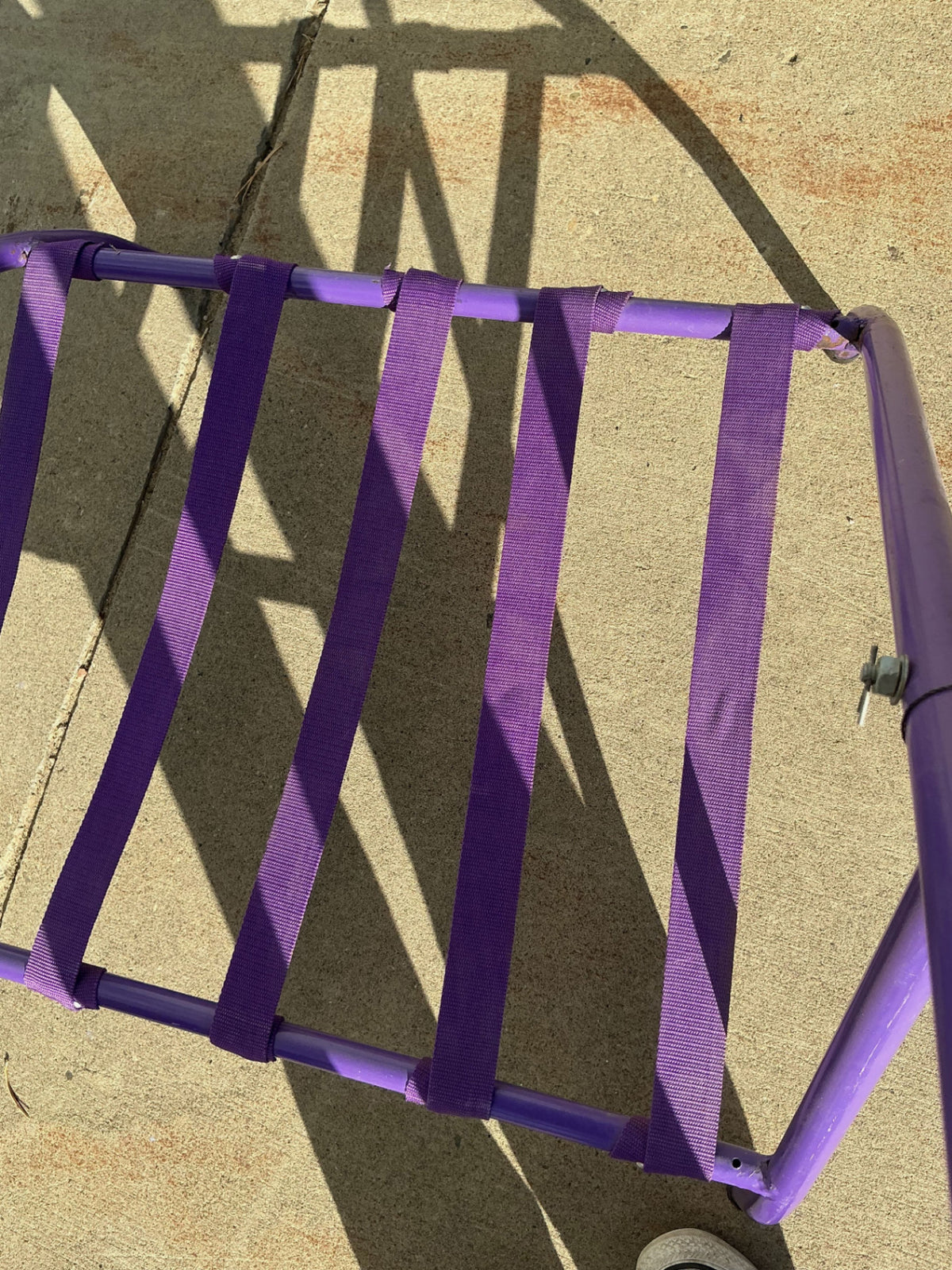 Saddle Stand Purple