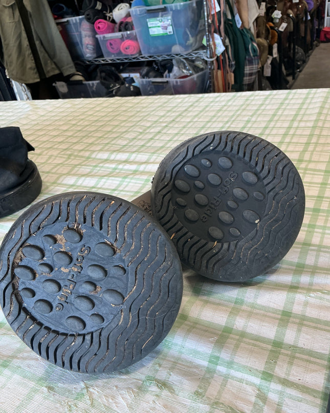 hoof boots black soft ride 5"