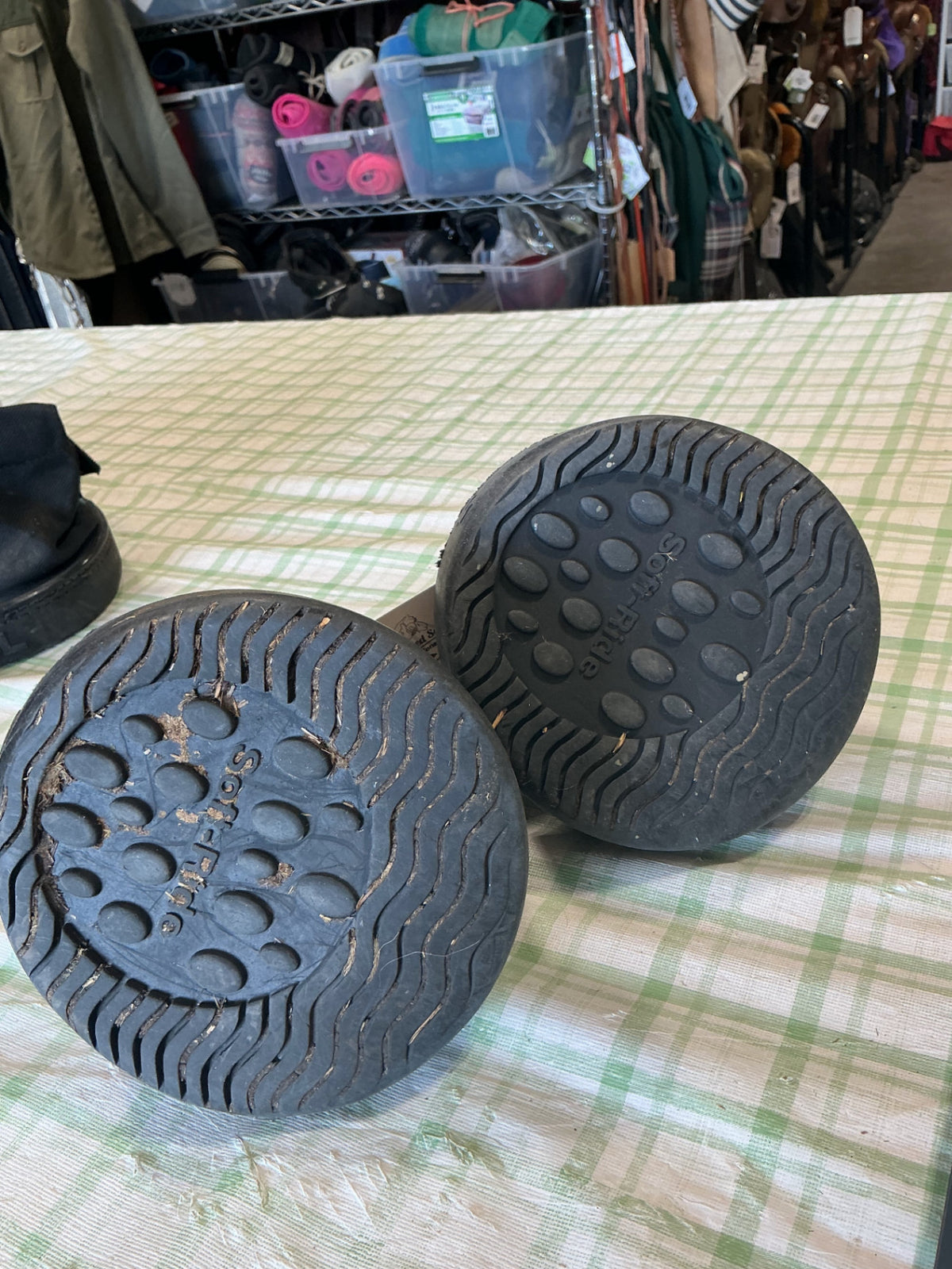 hoof boots black soft ride 5"