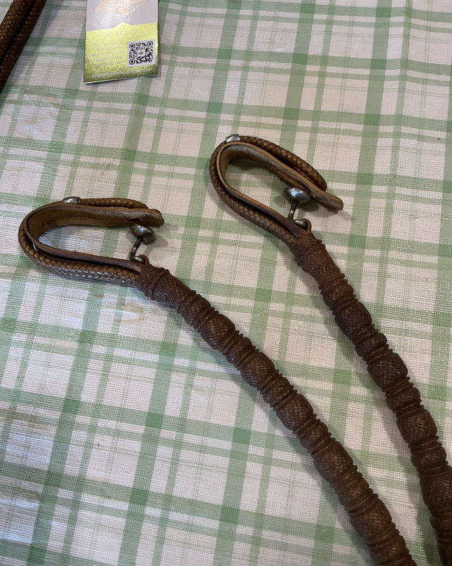 Western Roal Reins Rawhide