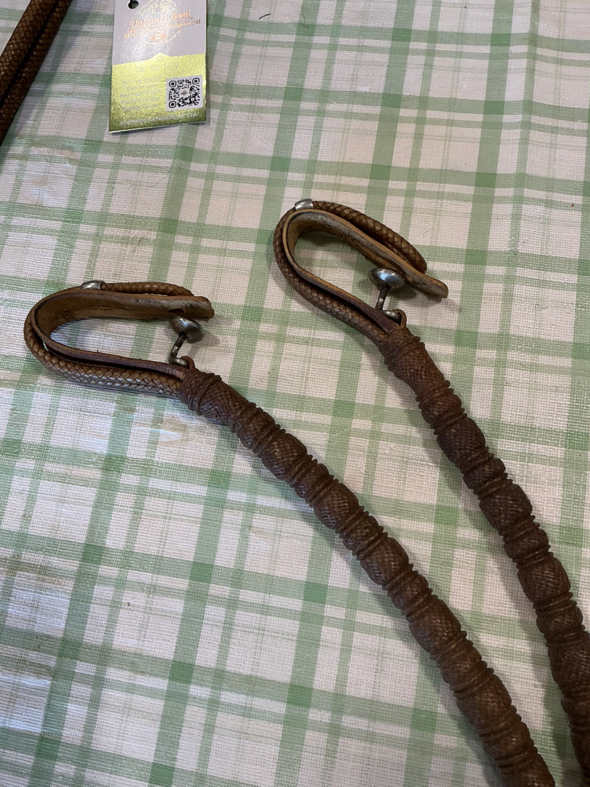 Western Roal Reins Rawhide