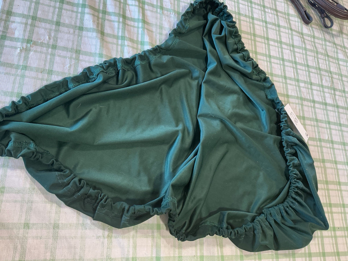 English Saddle Cover Green