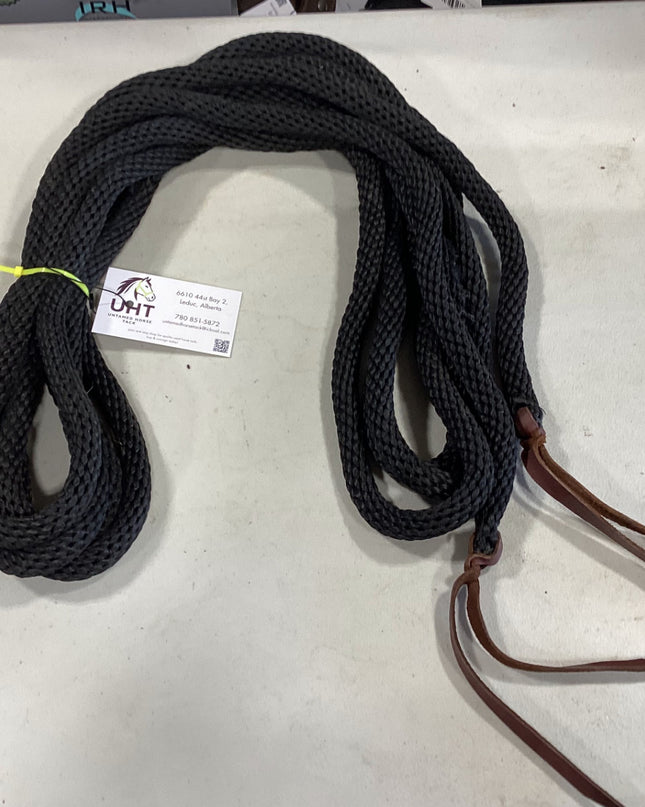 Western Reins Metcafe Black Rope 