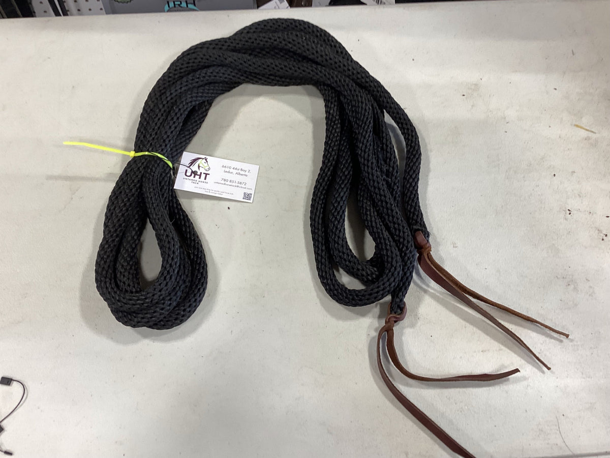 Western Reins Metcafe Black Rope 