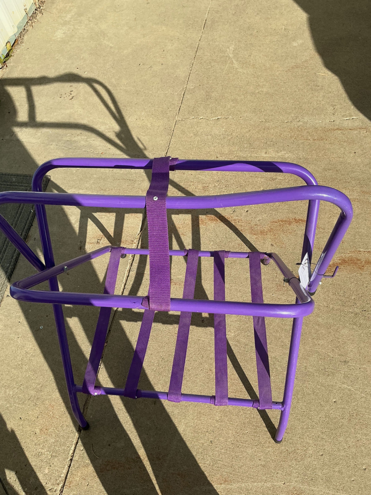 Saddle Stand Purple