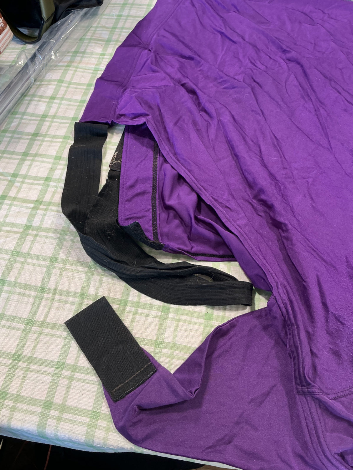 slinky purple shoulder slinky 