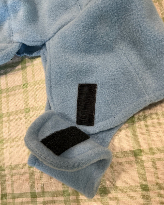 head warmer blue felt 