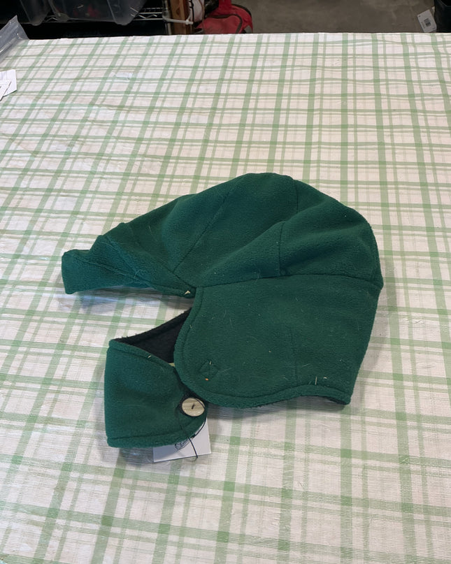 head warmer felt green 