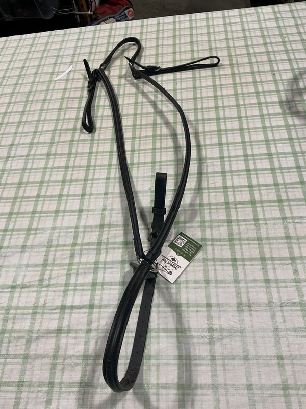 English Breast Collar – Black Leather, Full | Used