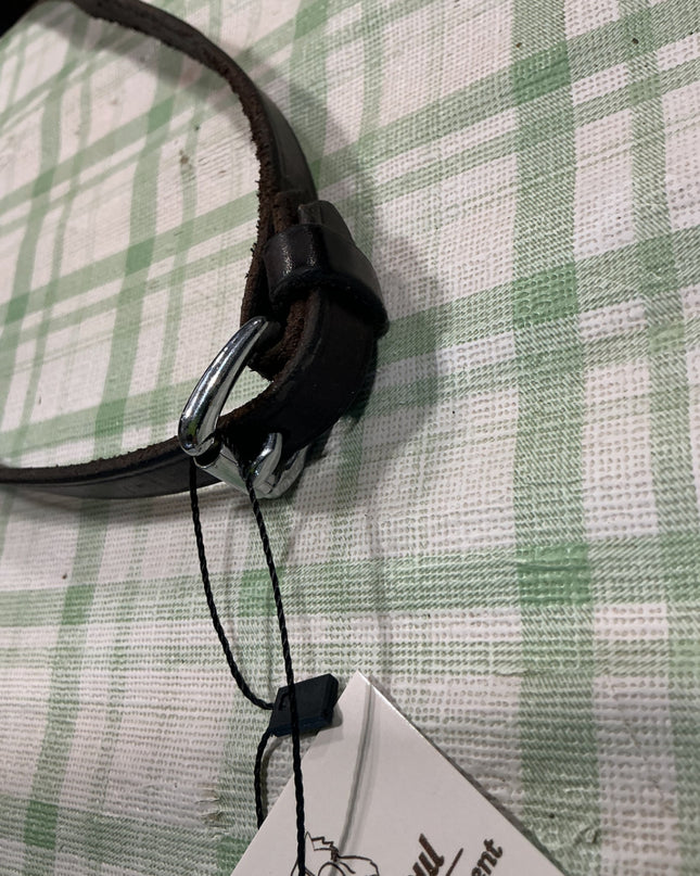 long reins brown leather 
