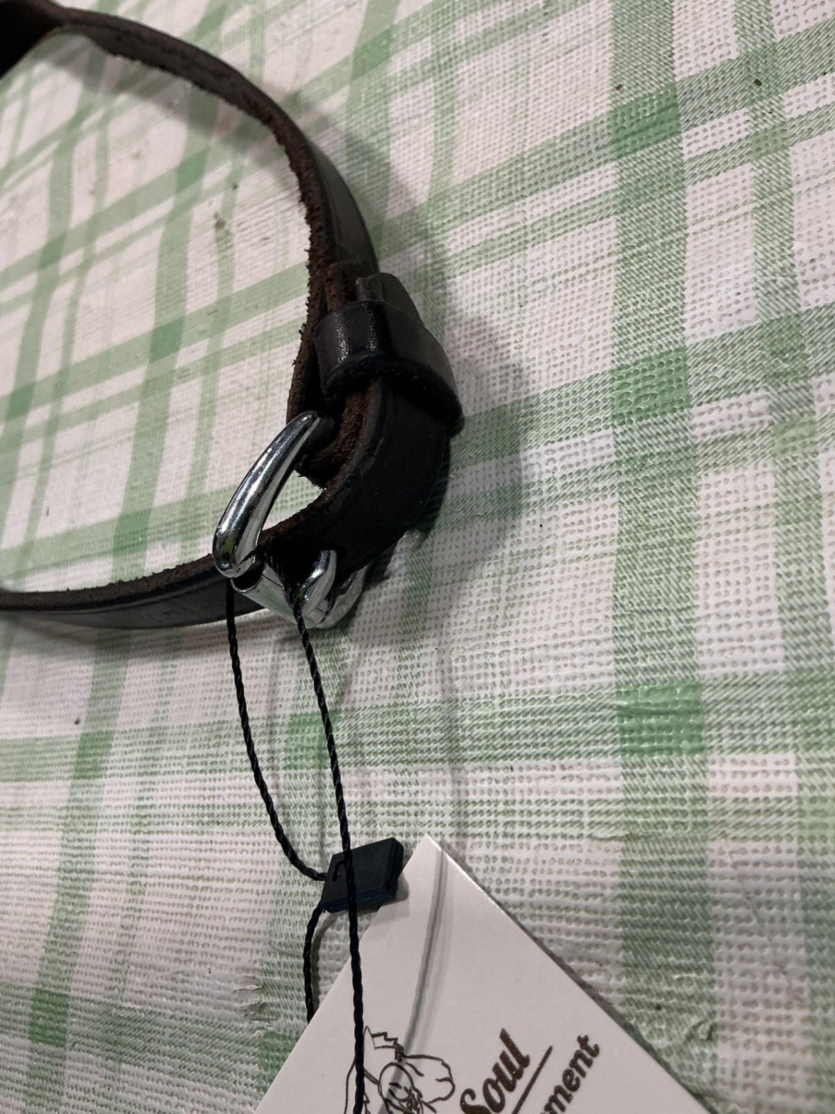 long reins brown leather 