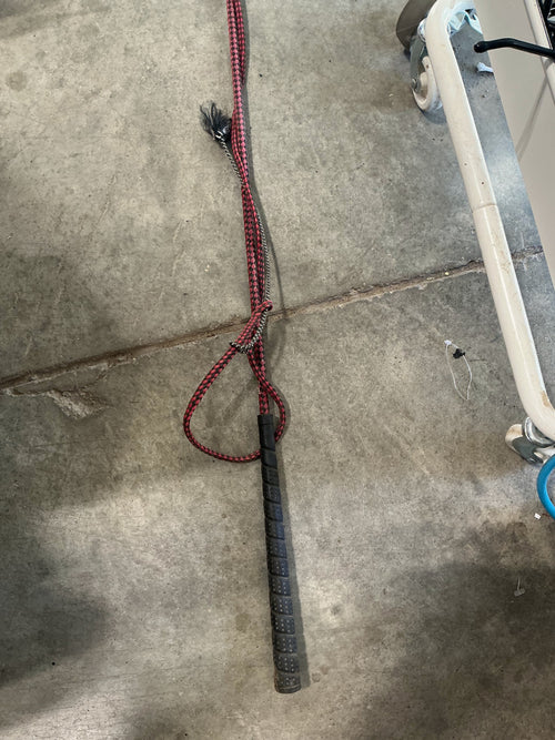 Lunge Whip – Red, Long | Used, Very Good