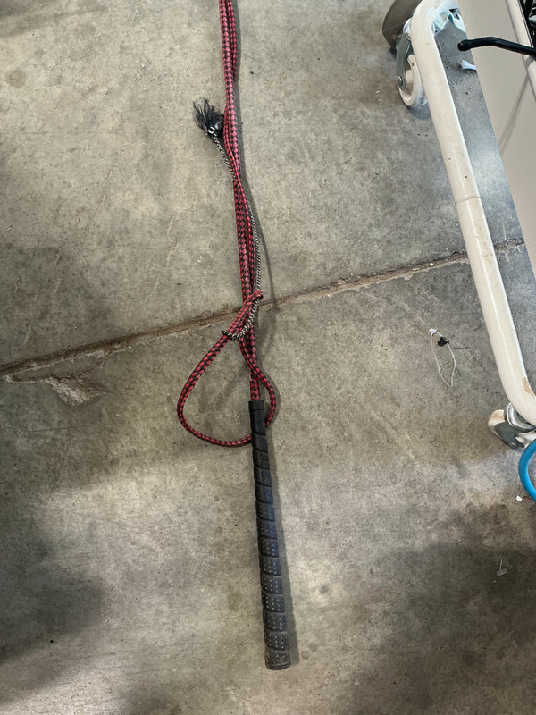 Lunge Whip – Red, Long | Used, Very Good