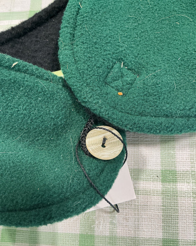 head warmer felt green 
