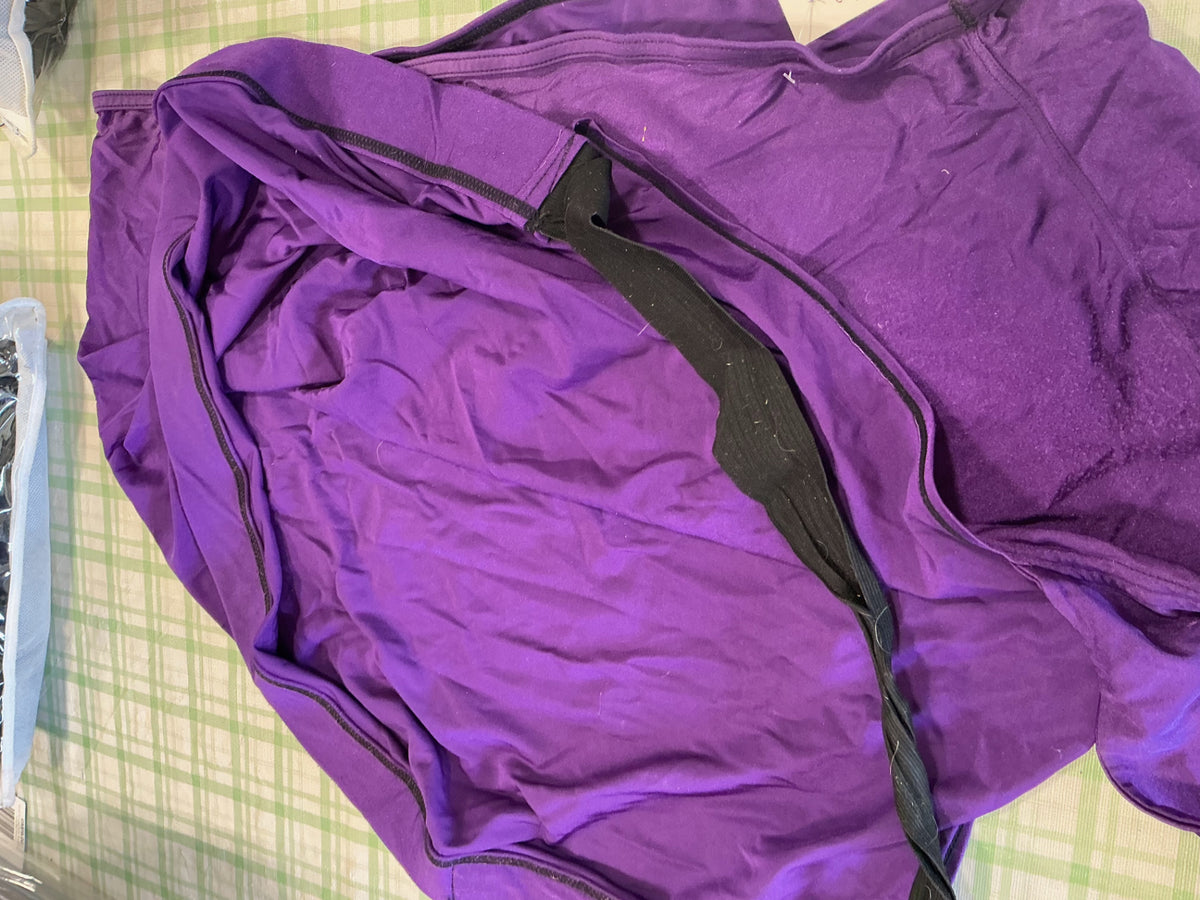 slinky purple shoulder slinky 