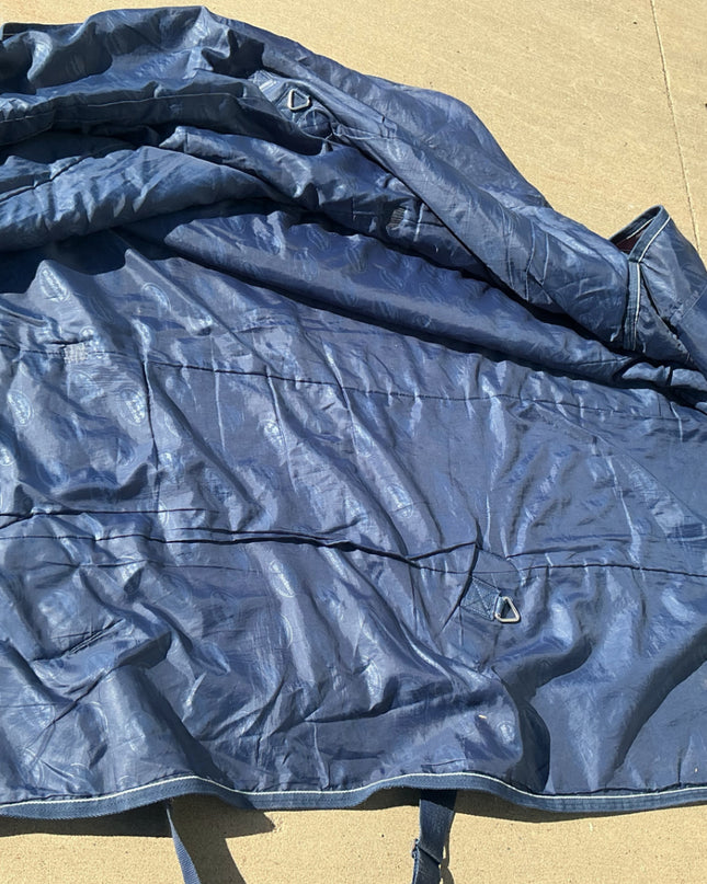 horse blanket  with neck piece 75"