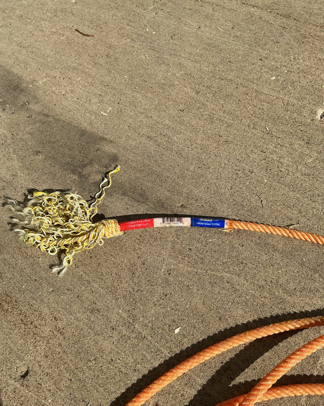 rope yellowy orange 