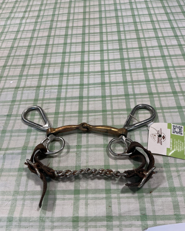 argentine bit 5" snaffle single joint 