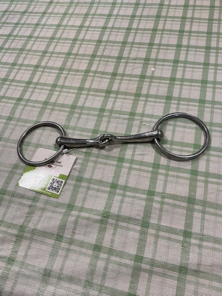 single joint snaffle loose ring 