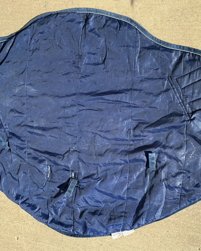 horse blanket  with neck piece 75"